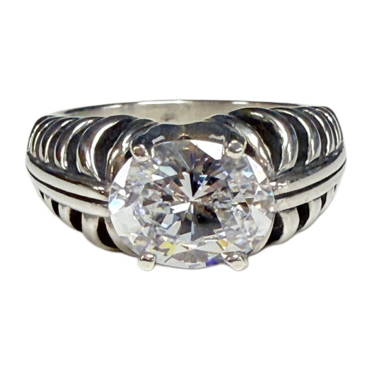 Silver & Cubic Zirconia Ring