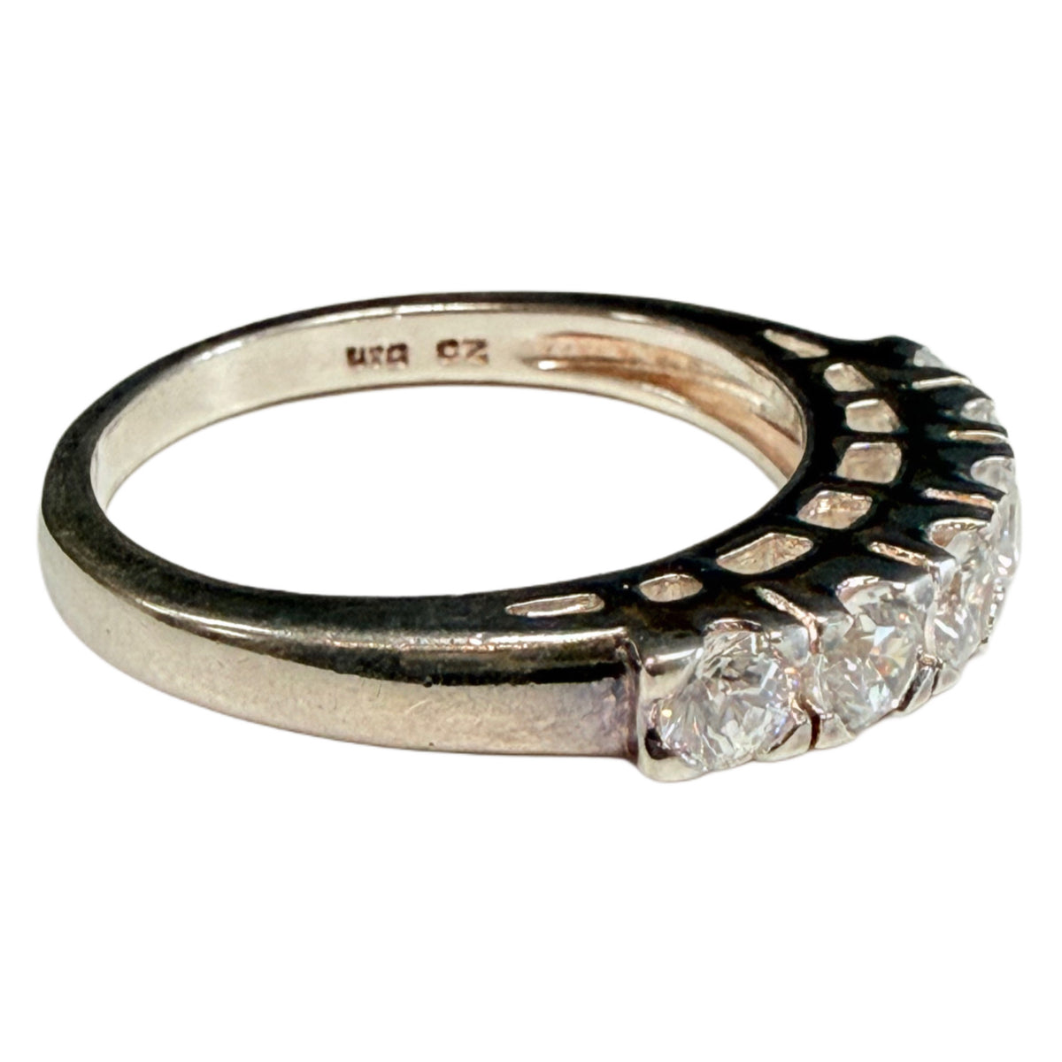 Silver & Cubic Zirconia Ring