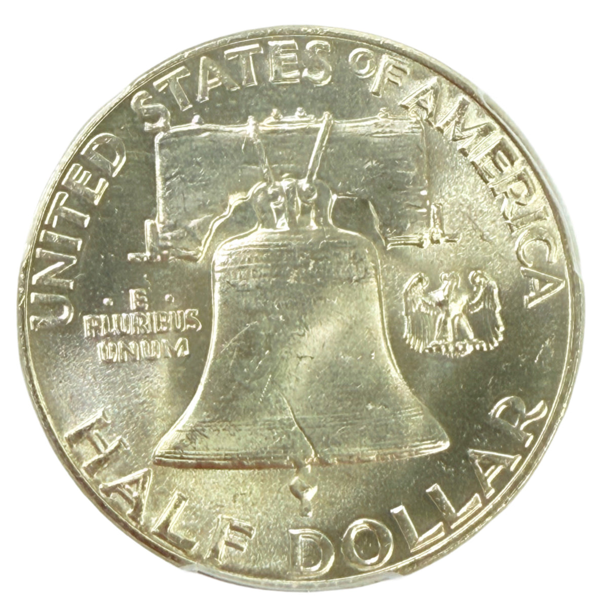 1962 Franklin Half Dollar PCGS MS64 FBL