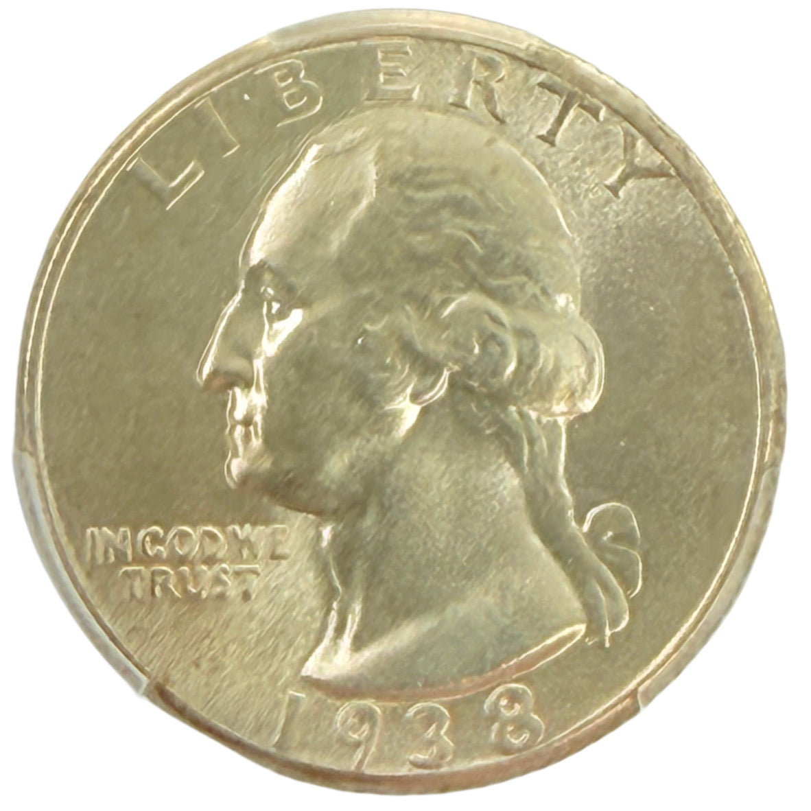1938 Washington Quarter PCGS MS66
