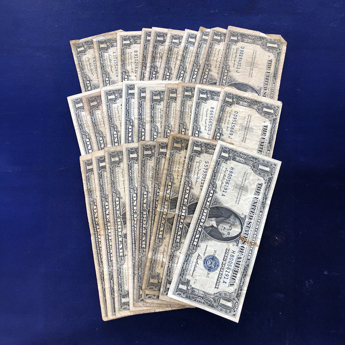 Lot of 29 $1 Silver Certificates (Low Premium)
