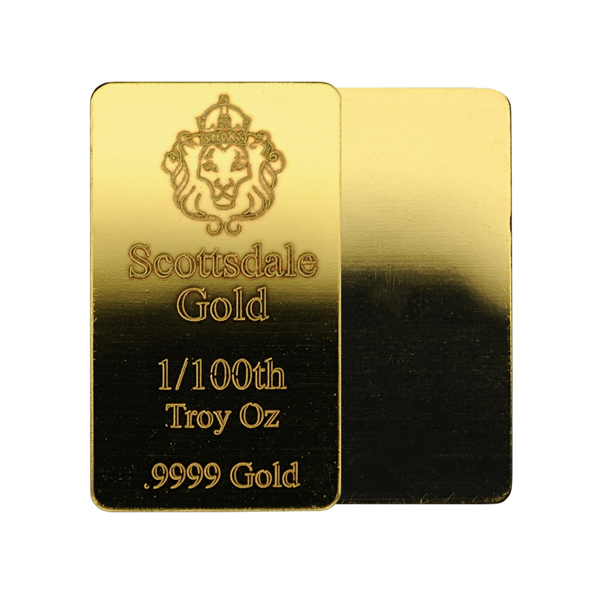 Scottsdale Mint 1/100 oz Gold Bar (Secondary Market)