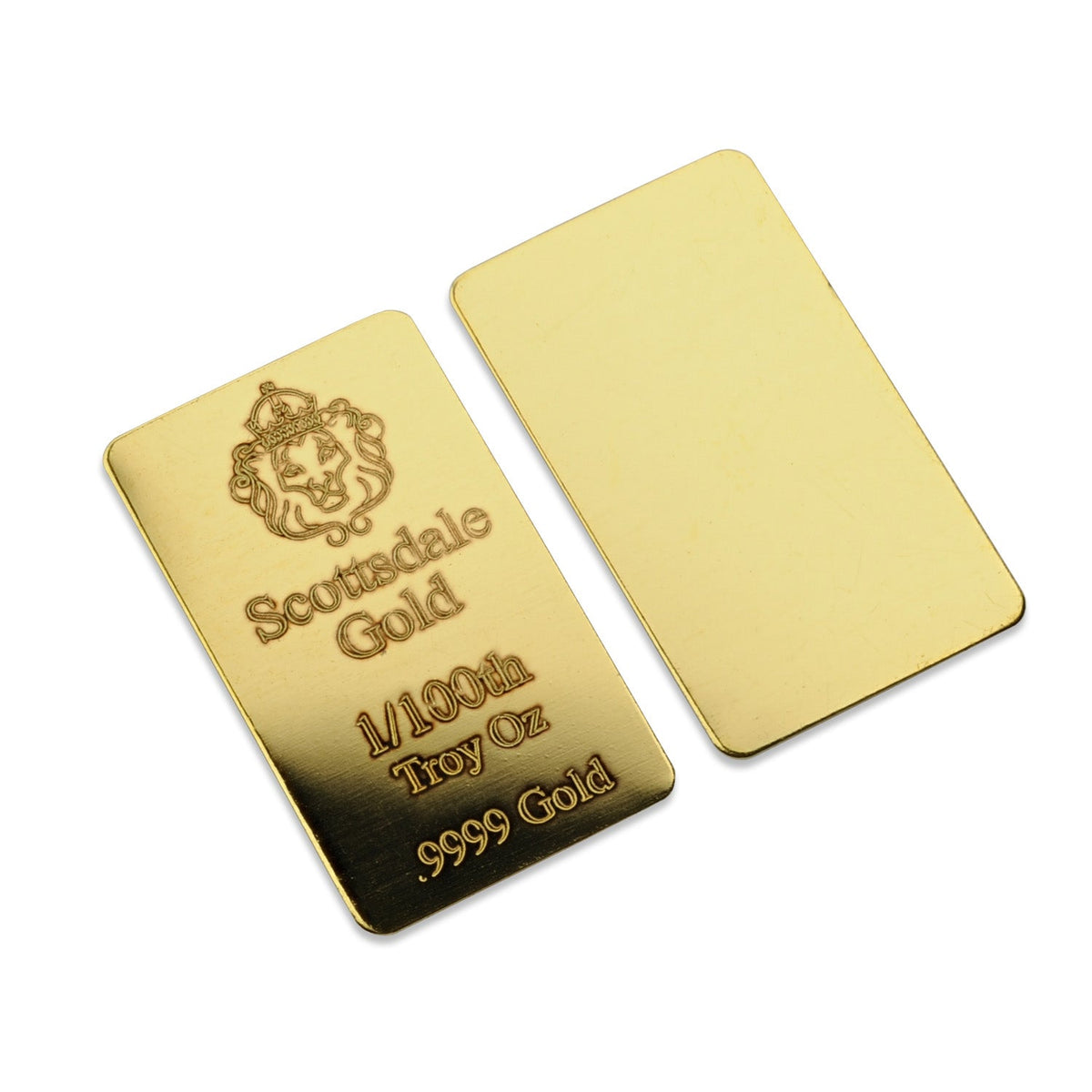 Scottsdale Mint 1/100 oz Gold Bar (Secondary Market)