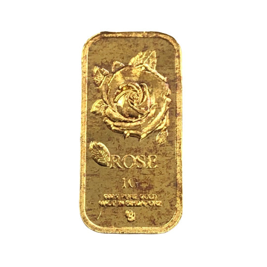 1 g Gold Rose Bar