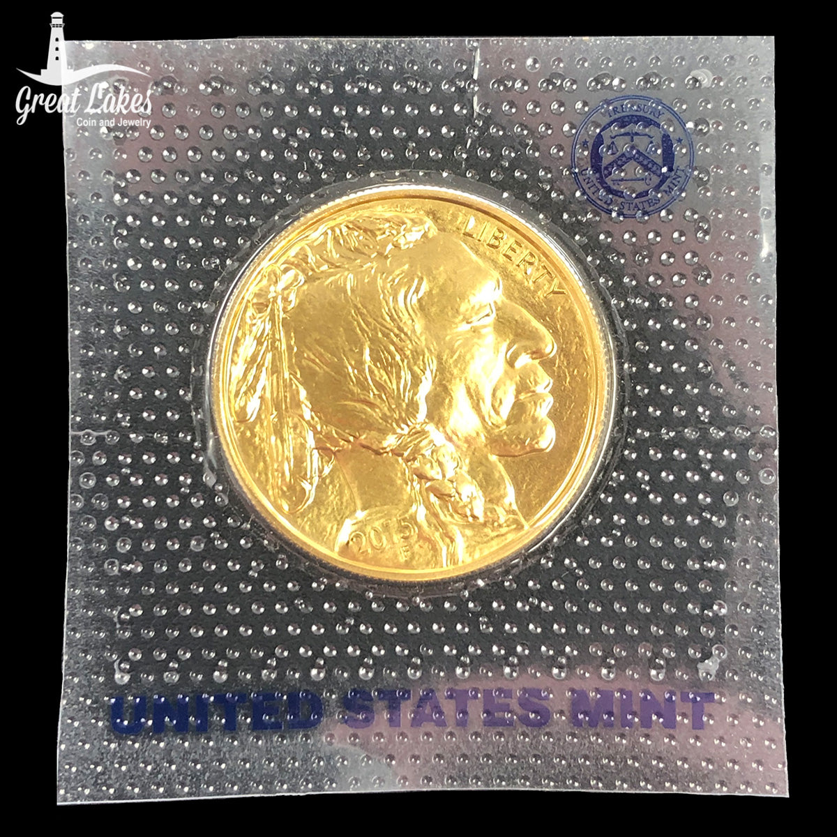 2015 1 oz American Gold Buffalo (BU)