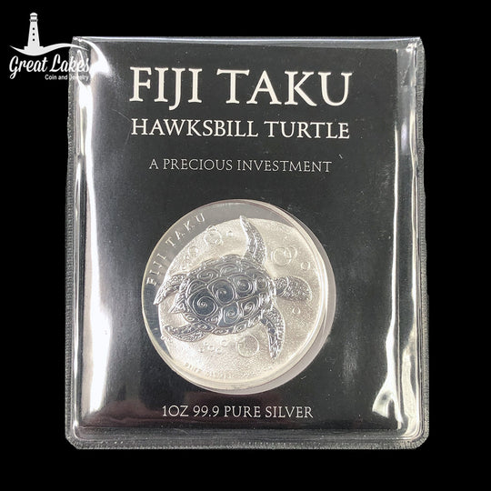 2010 1 oz Silver Hawksbill Turtle