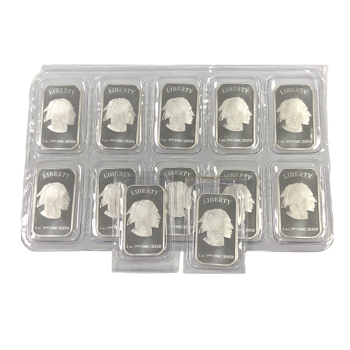 Generic 1 oz Silver Bars (Secondary Market)