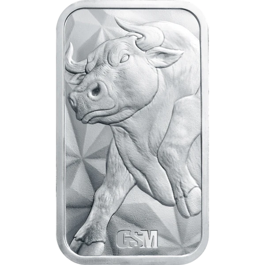 Bull & Bear 1 oz Silver Bar (BU)