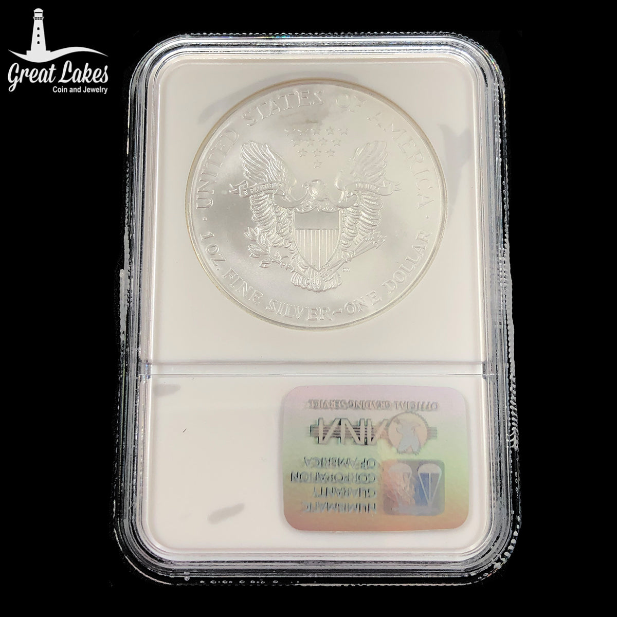 2000 1 oz American Silver Eagle NGC MS69