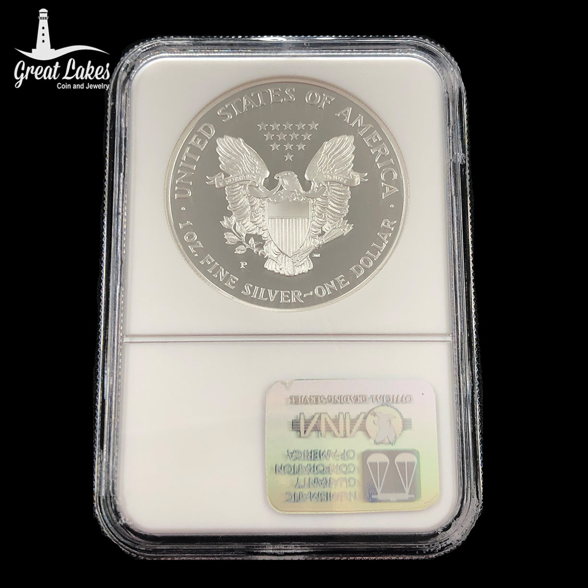 2000-P Proof 1 oz American Silver Eagle NGC PF70 Ultra Cameo