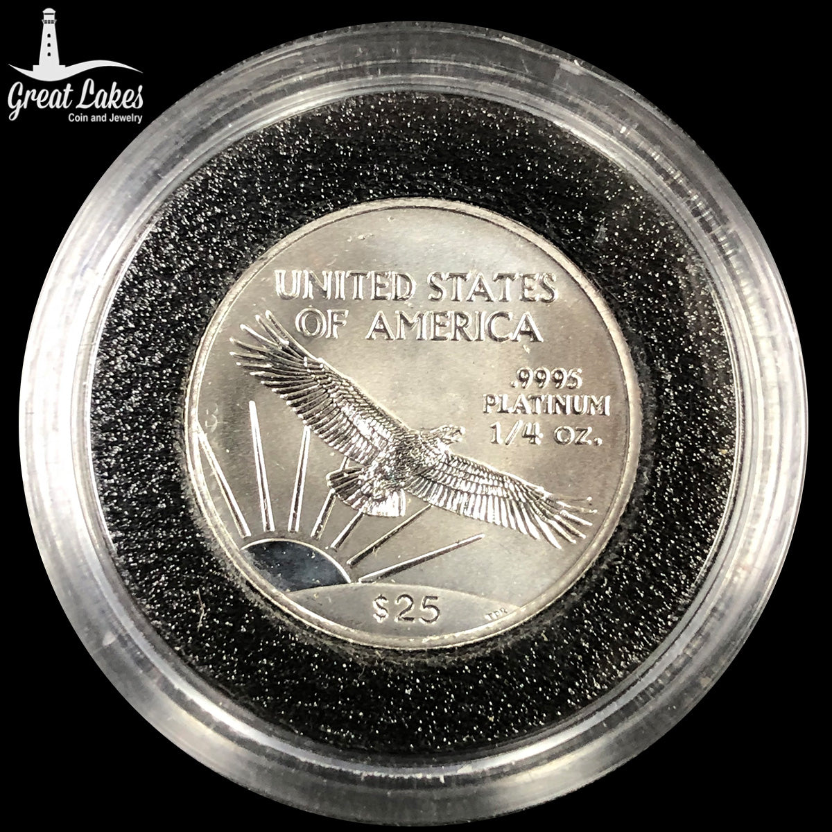 2001 1/4 oz American Platinum Eagle (BU)