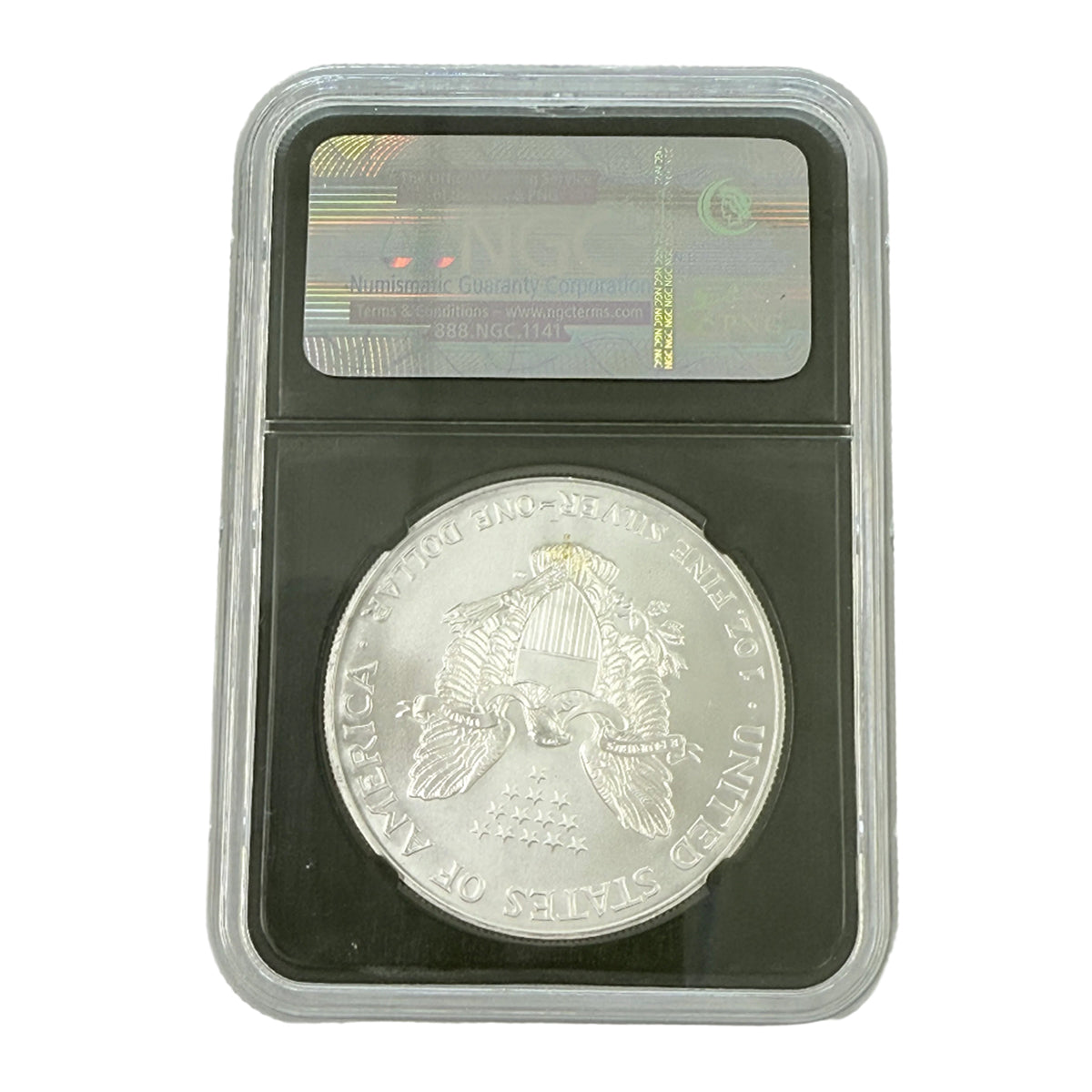2001 1 oz American Silver Eagle NGC MS69