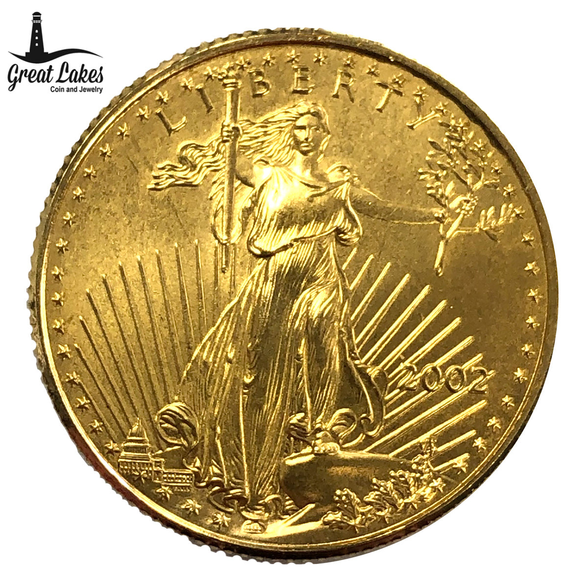 2002 1/4 oz American Gold Eagle