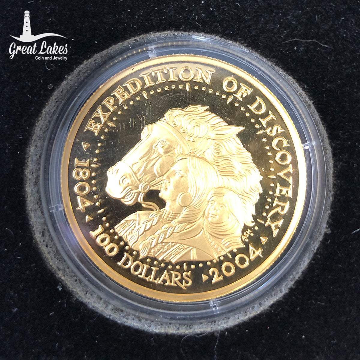 2004 Lewis and Clark Gold and Silver Tribute Set