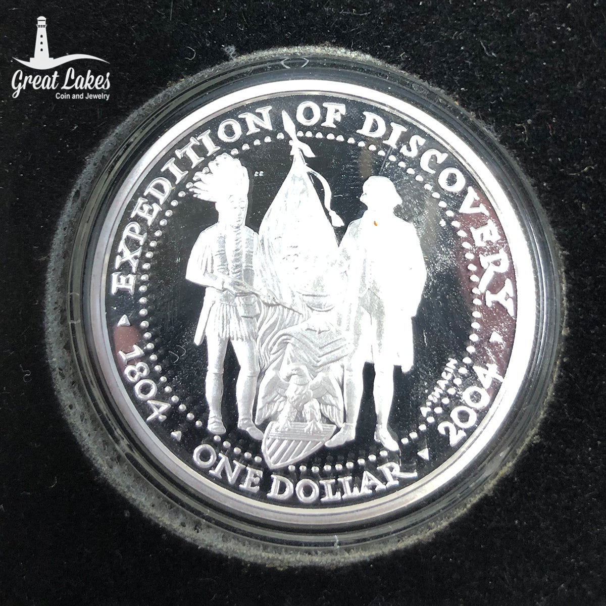 2004 Lewis and Clark Gold and Silver Tribute Set