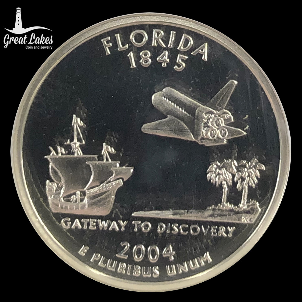 2004-S Florida State Washington Quarter NGC PF69 Ultra Cameo