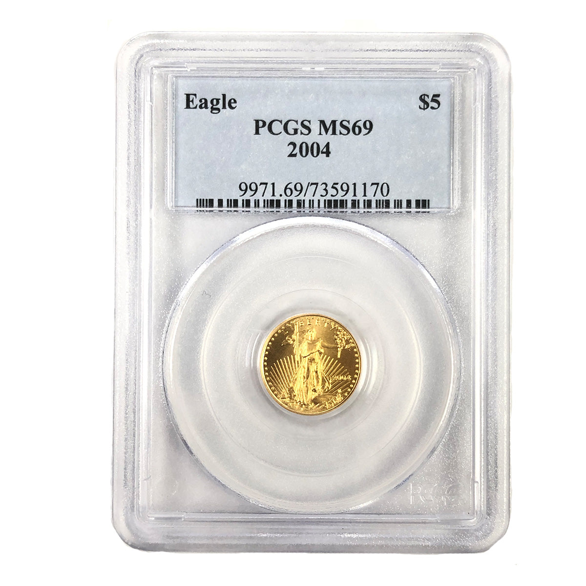 2004 1/10 oz American Gold Eagle PCGS MS69