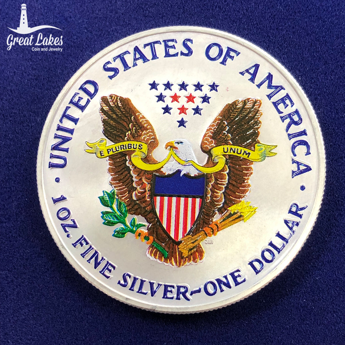 2006 1 oz Colorized American Silver Eagle