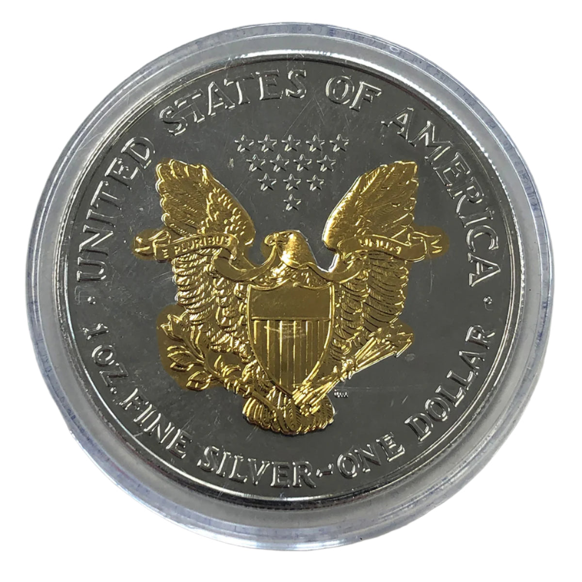 2006 1 oz American Silver Eagle Gilded
