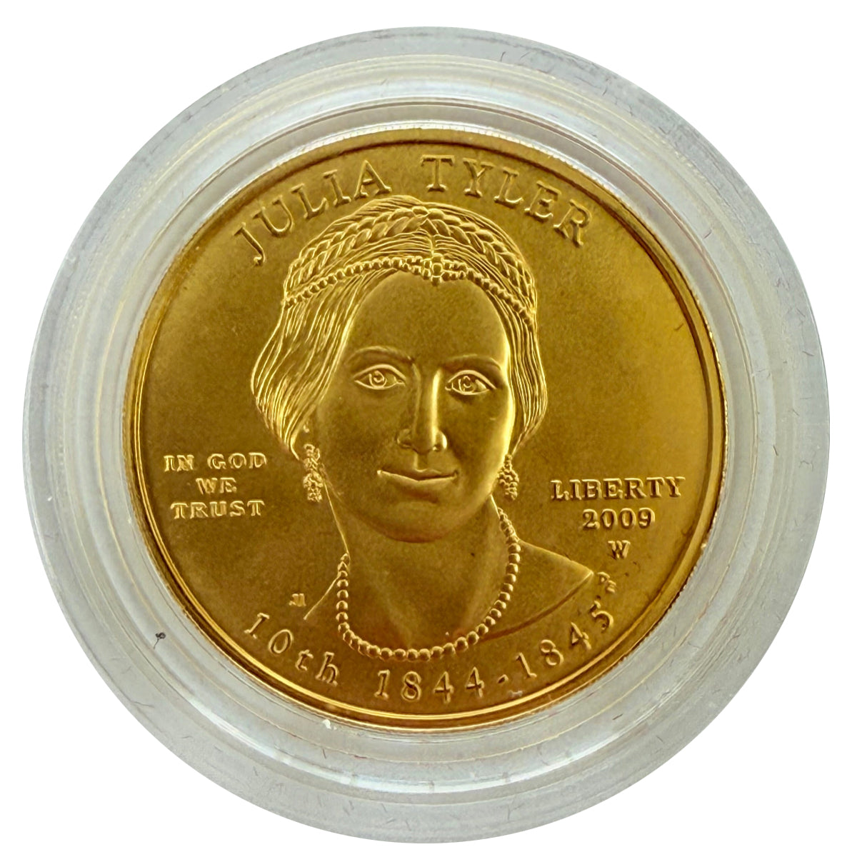2009-W Julia Tyler 1/2 oz Gold First Spouse Coin (In Cap Only)