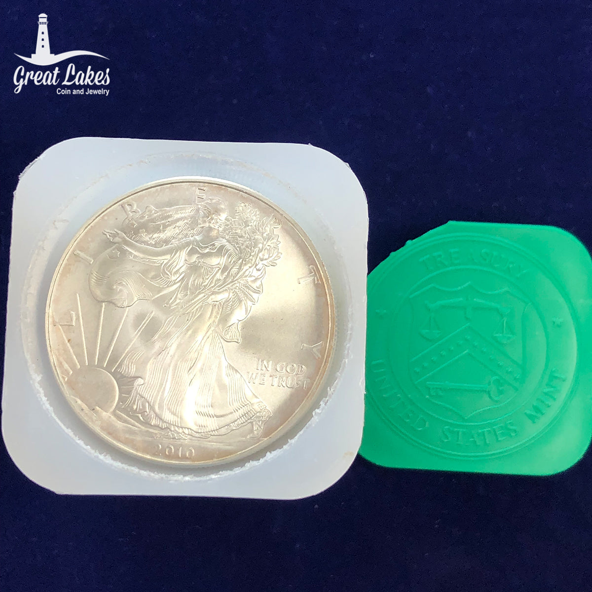 Tube of 20 2010 1 oz American Silver Eagles