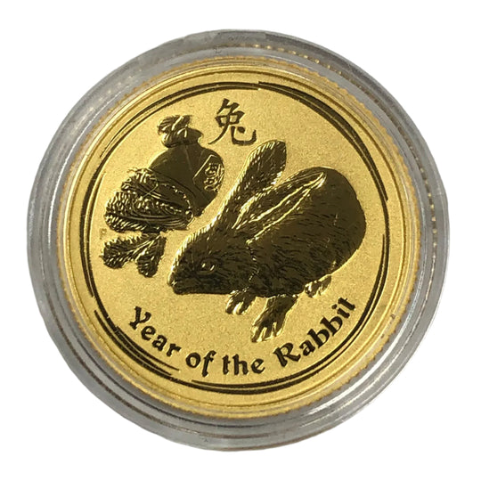 2011 Australia 1/10 oz Gold Year of the Rabbit