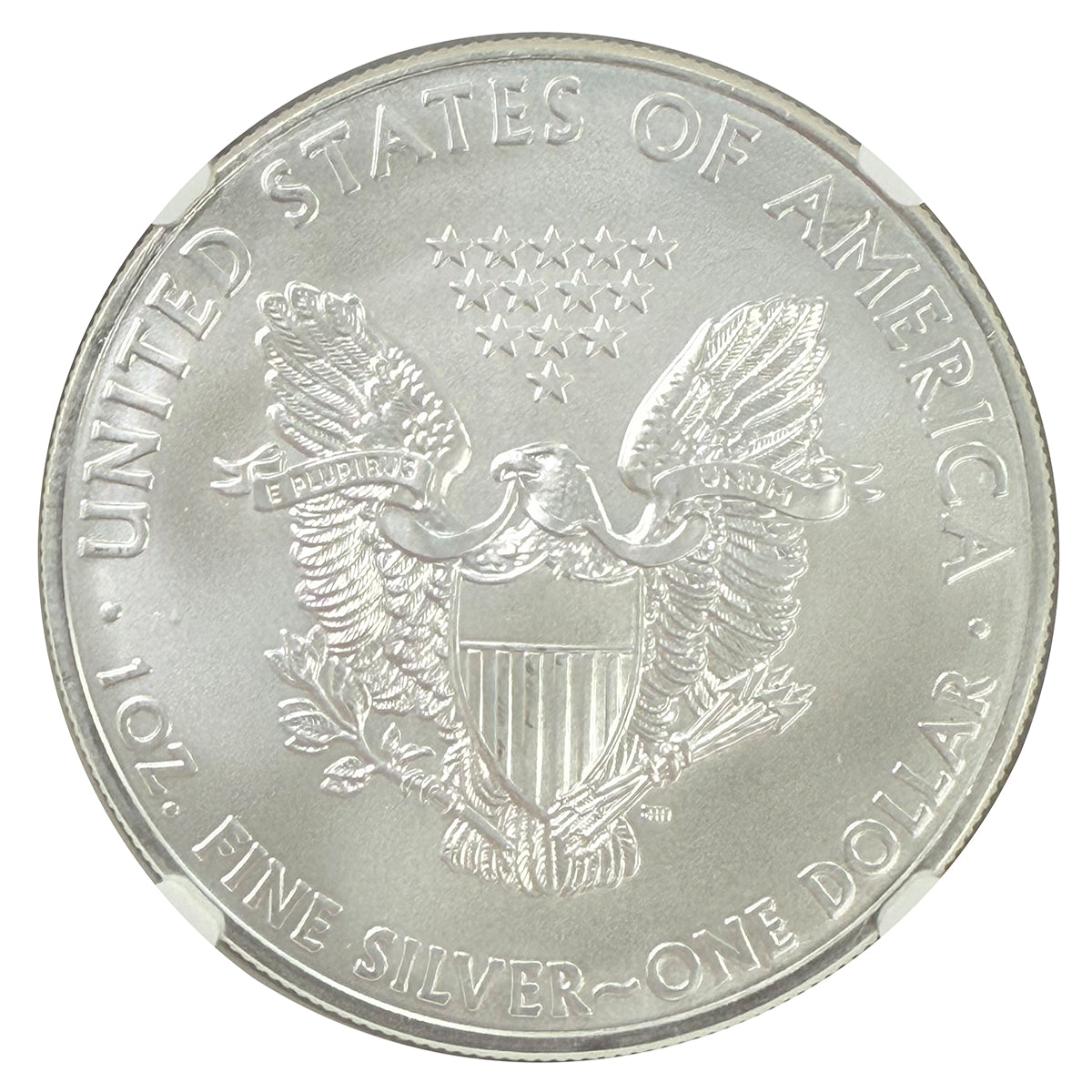 2011 1 oz American Silver Eagle 25th Anniversary NGC MS69