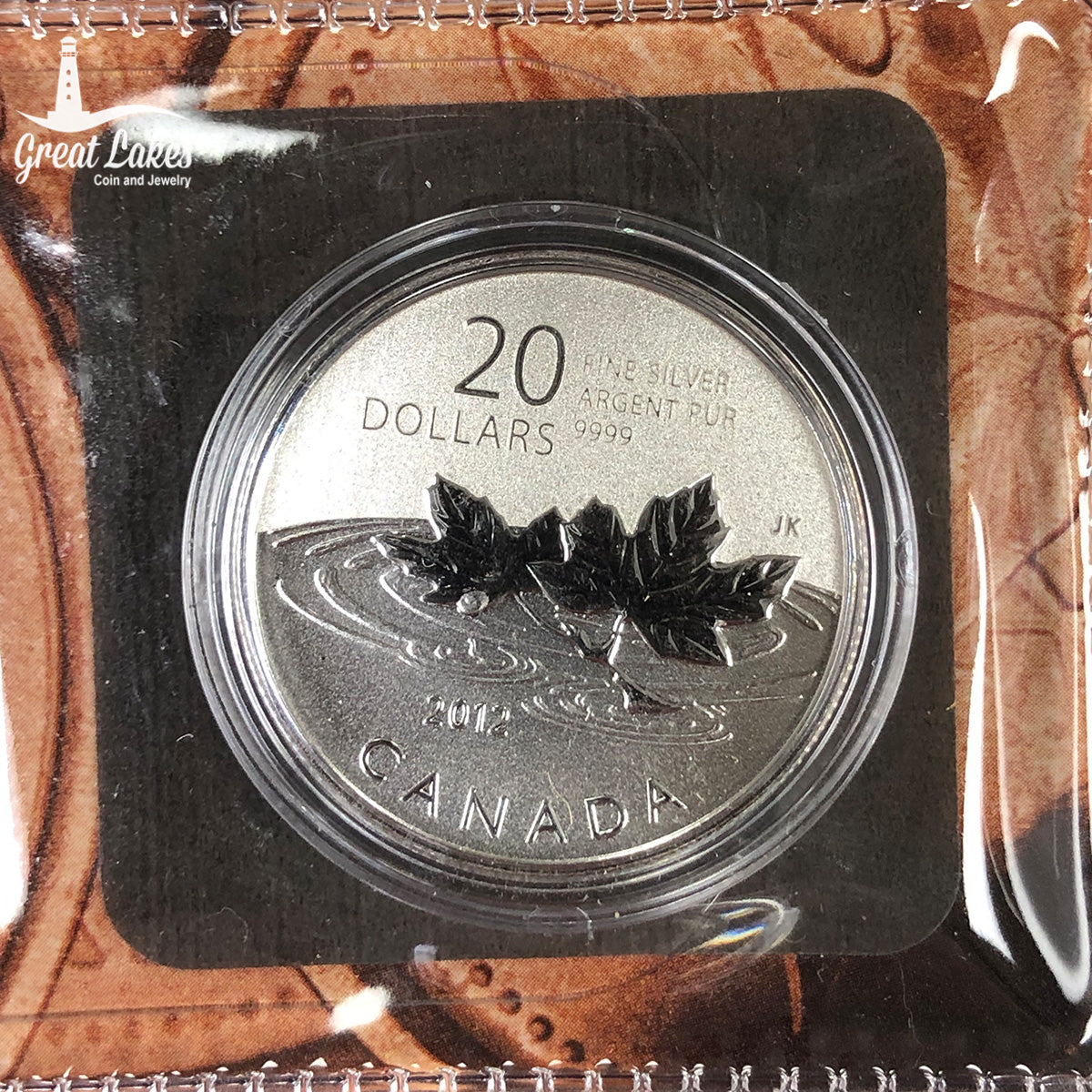 2012 Canadian $20 Silver Farewell To The Penny (With Box & CoA)