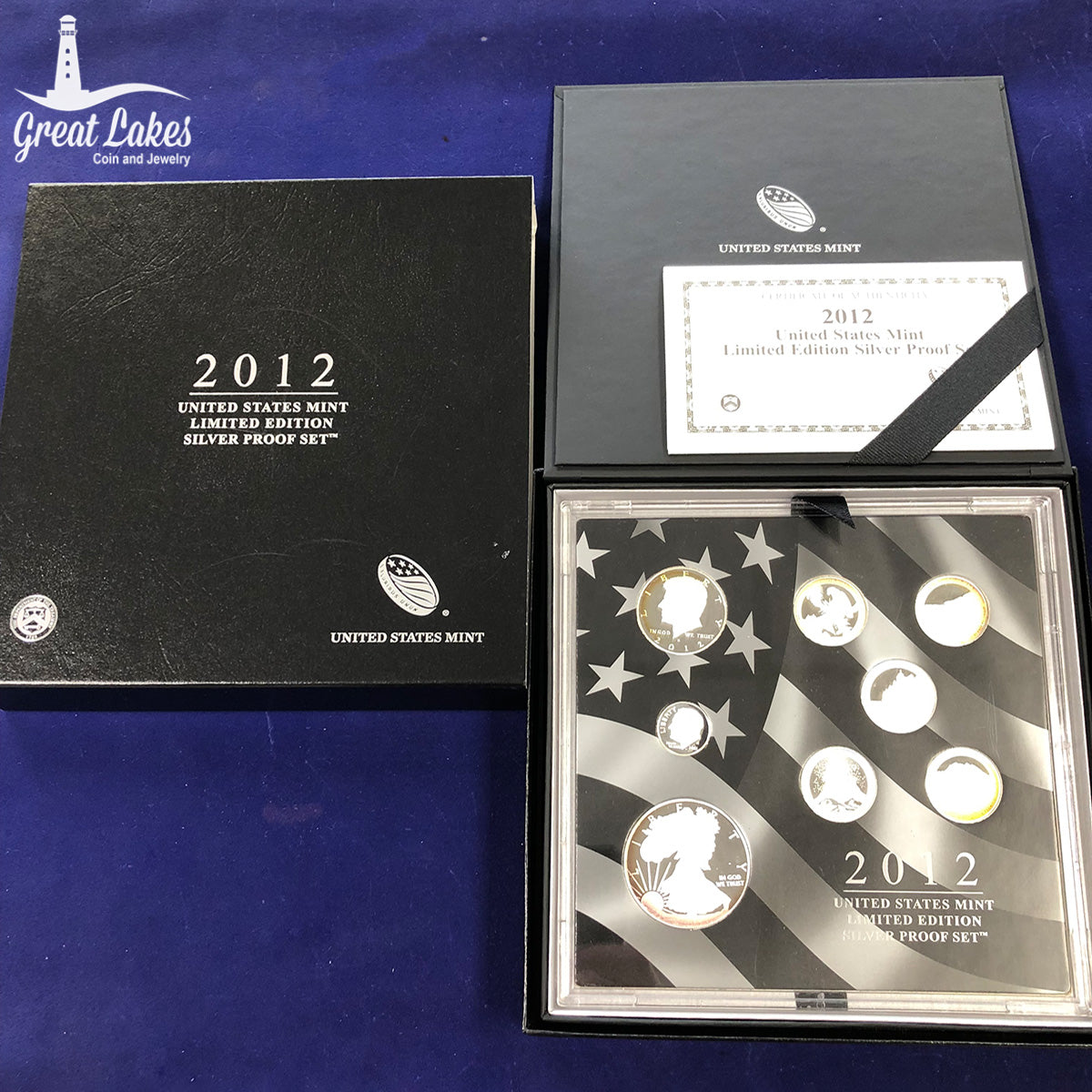 2012 Limited Edition Silver Proof Set (With Box & CoA)