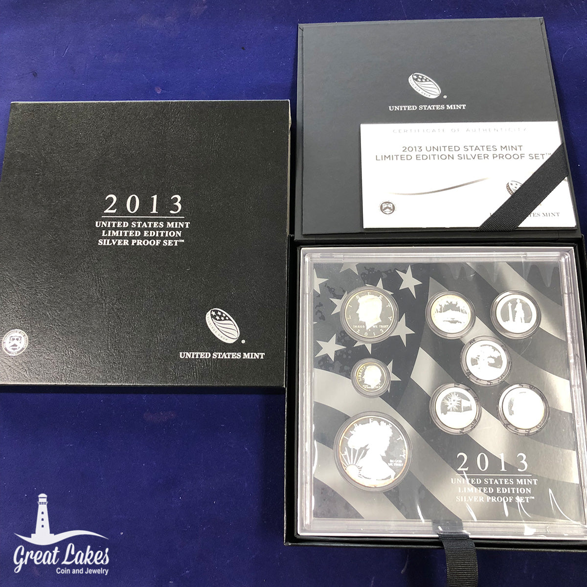 2013 Limited Edition Silver Proof Set (With Box & CoA)