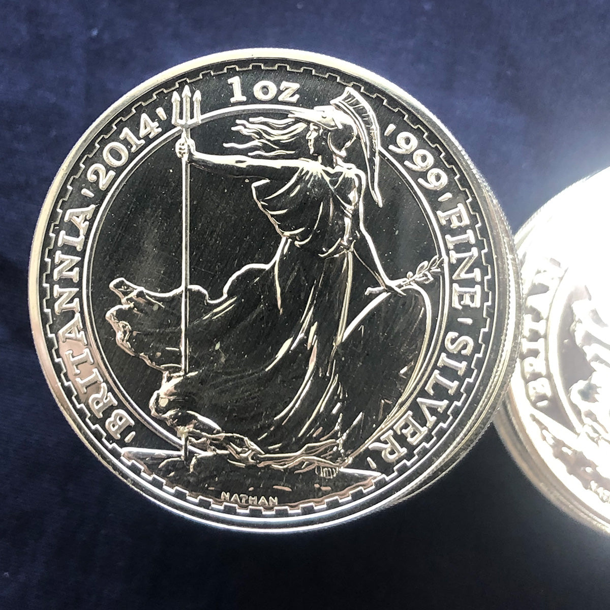 2014 British 1 oz Silver Britannia (Secondary)