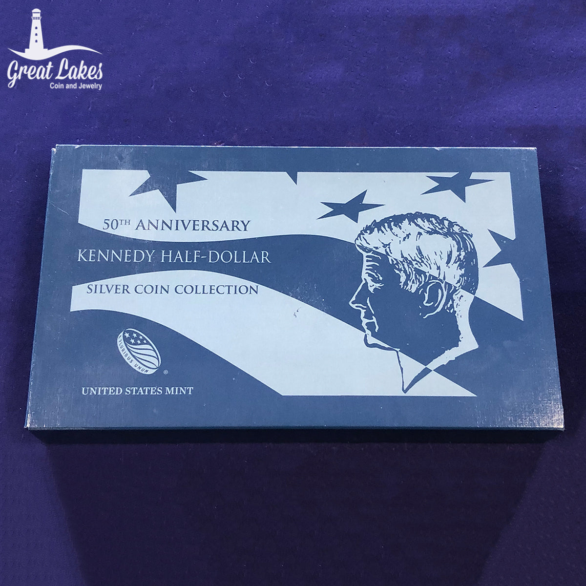 2014 50th Anniversary Kennedy Silver 4 Coin Set (With Box & CoA)