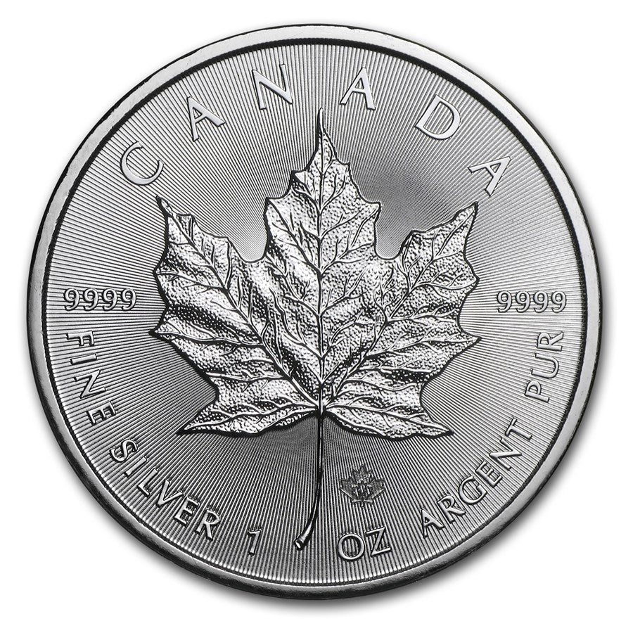 2014 Canadian 1 oz Silver Maple (BU) (Tube)