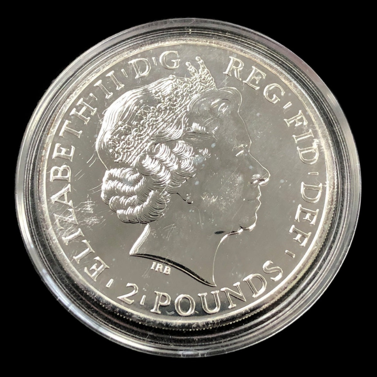 2014 British Year of the Horse 1 oz Silver Coin (Secondary Market)