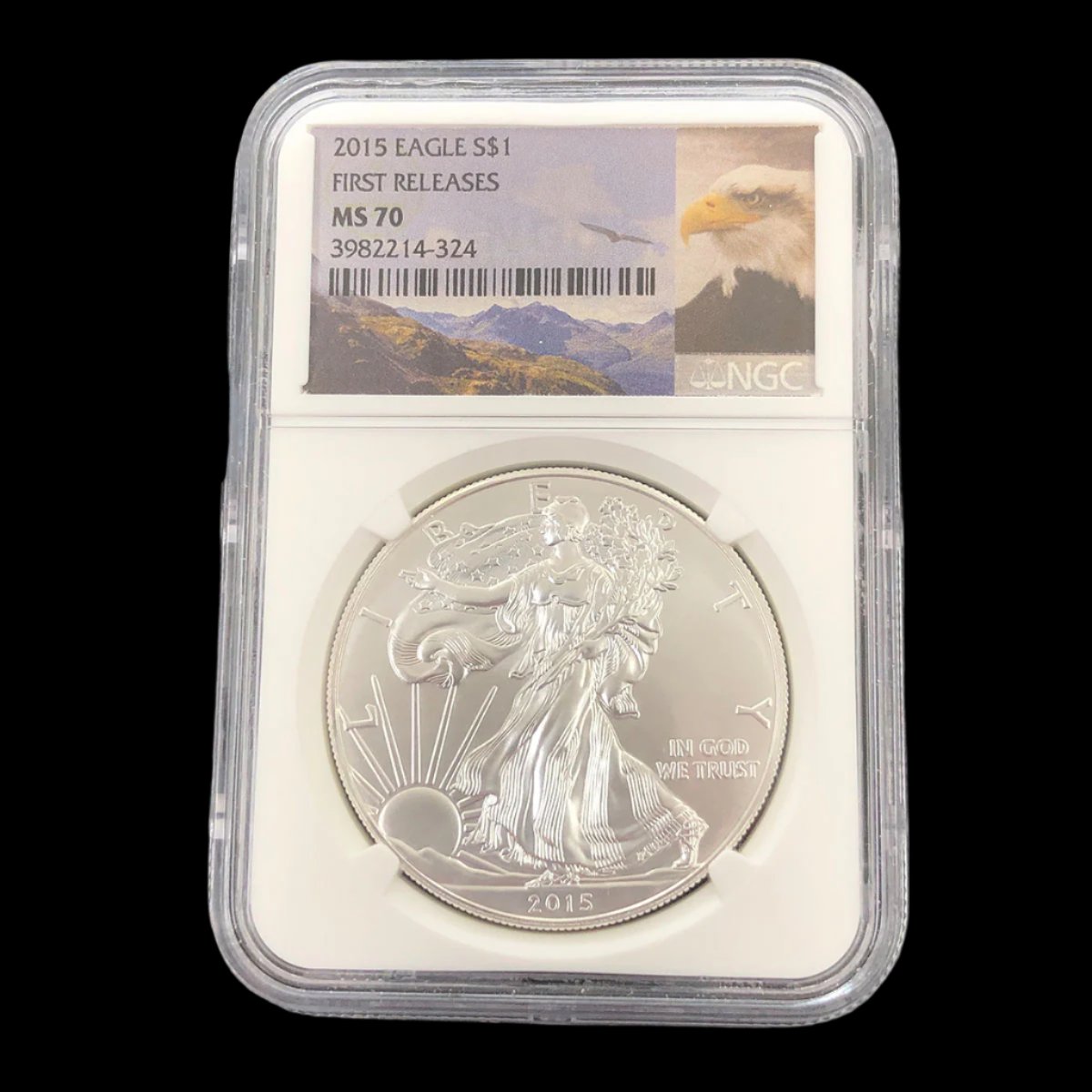 2015 1 oz American Silver Eagle NGC MS70 First Release