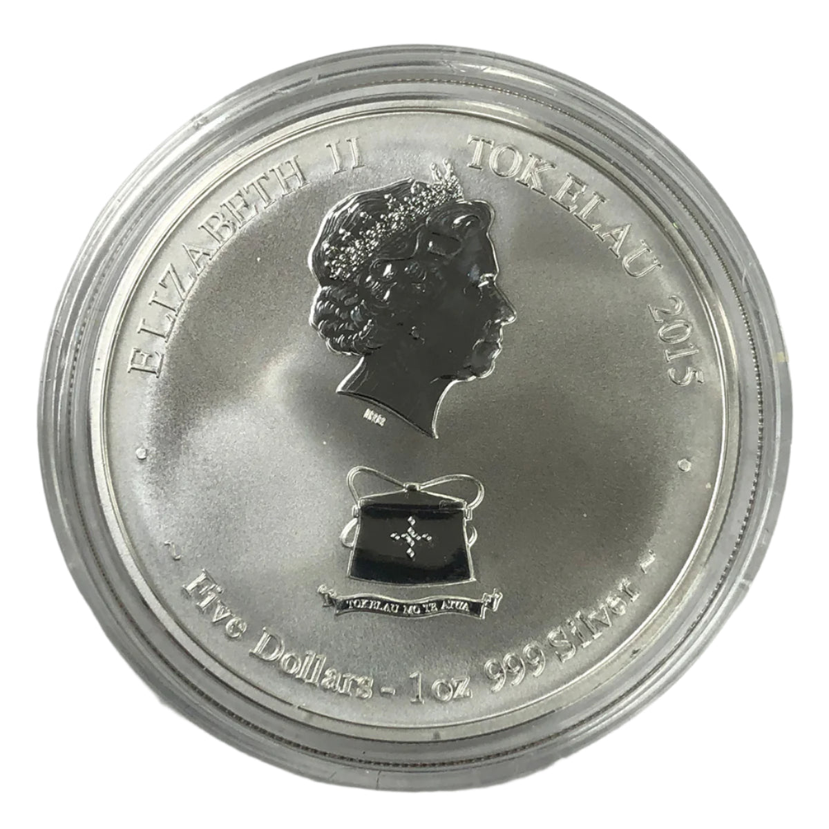 2015 Tokelau Goat Family 1 oz Silver Coin