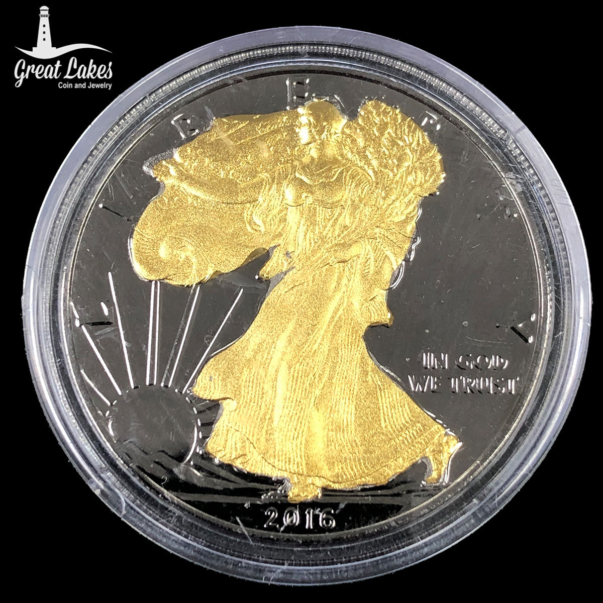 2016 Colorized 1 oz American Silver Eagle