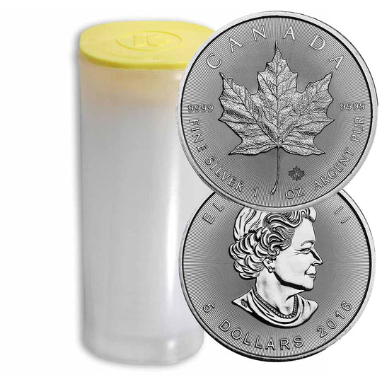 2016 Canadian 1 oz Silver Maples (Tube)