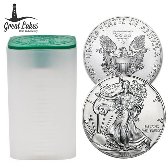 2016 1 oz American Silver Eagles (Tube of 20)