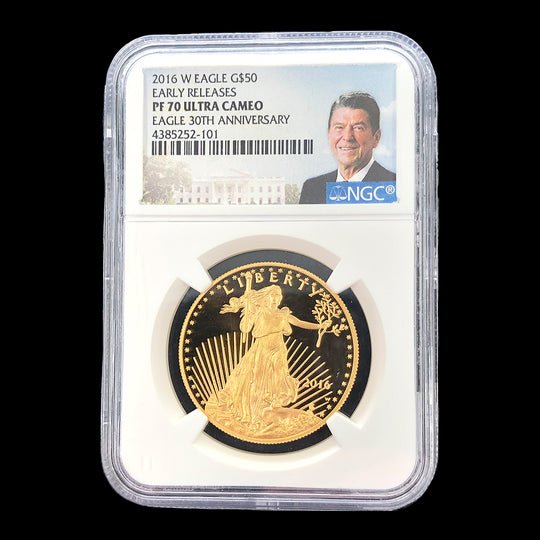 2016-W $50 1 oz Proof American Gold Eagle NGC PF70 Ultra Cameo ER