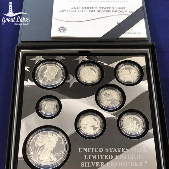 2017 Limited Edition Silver Proof Set (With Box & CoA)