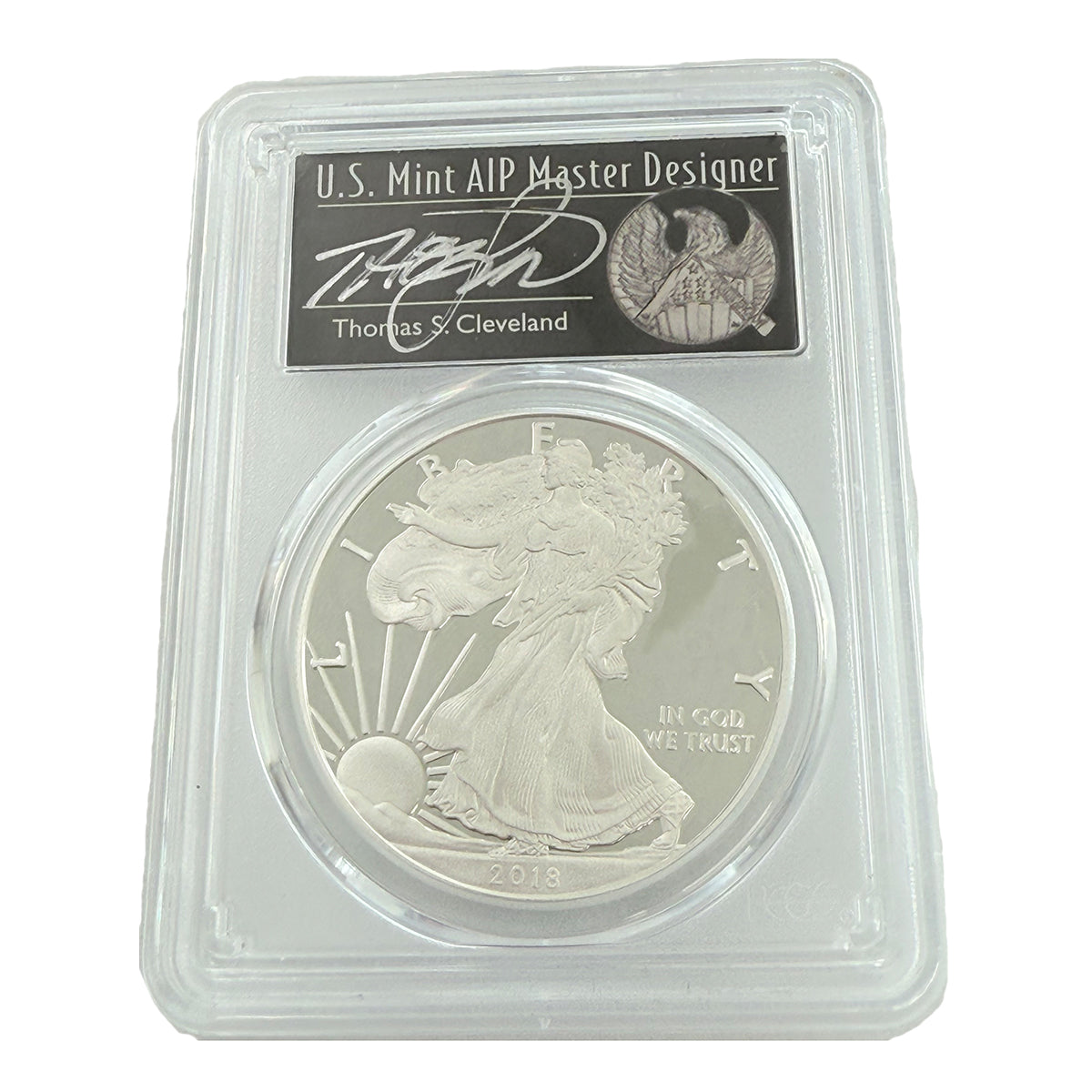 2018-W 1 oz American Silver Eagle PCGS PR70 DCAM