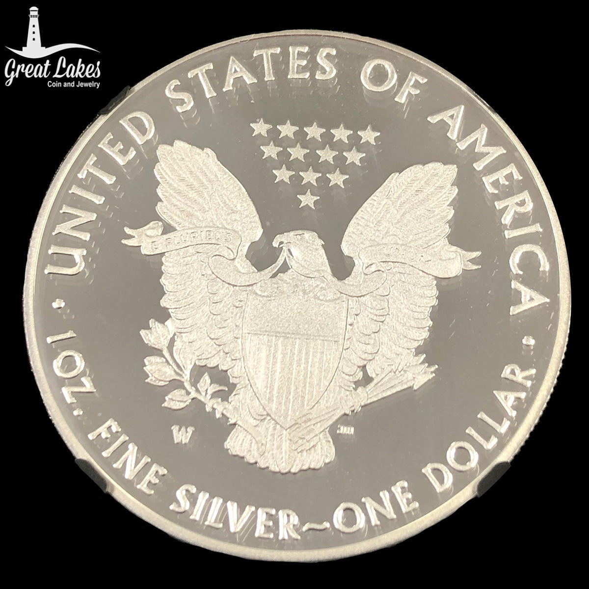 2018 W $1 American Silver Eagle NGC PF70 Ultra Cameo
