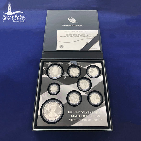 2019-S Limited Edition Silver Proof Set (With Box & CoA)