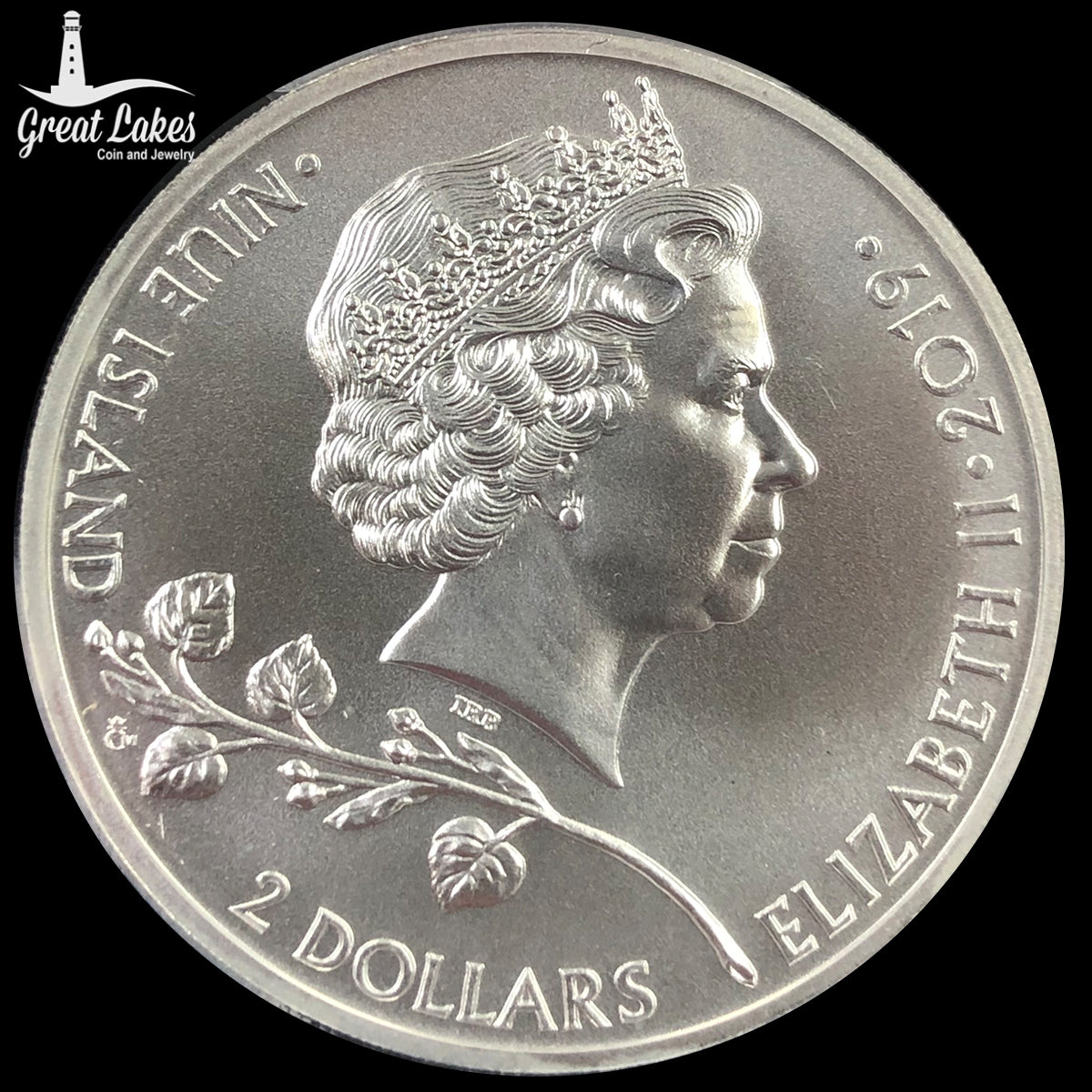 2019 Niue 1 oz Silver Czech Lion MS-70 PCGS (FS)