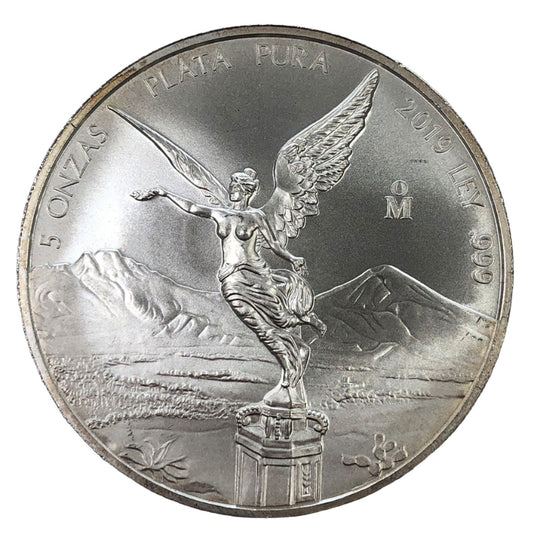 2019 Mexican 5 oz Silver Libertad