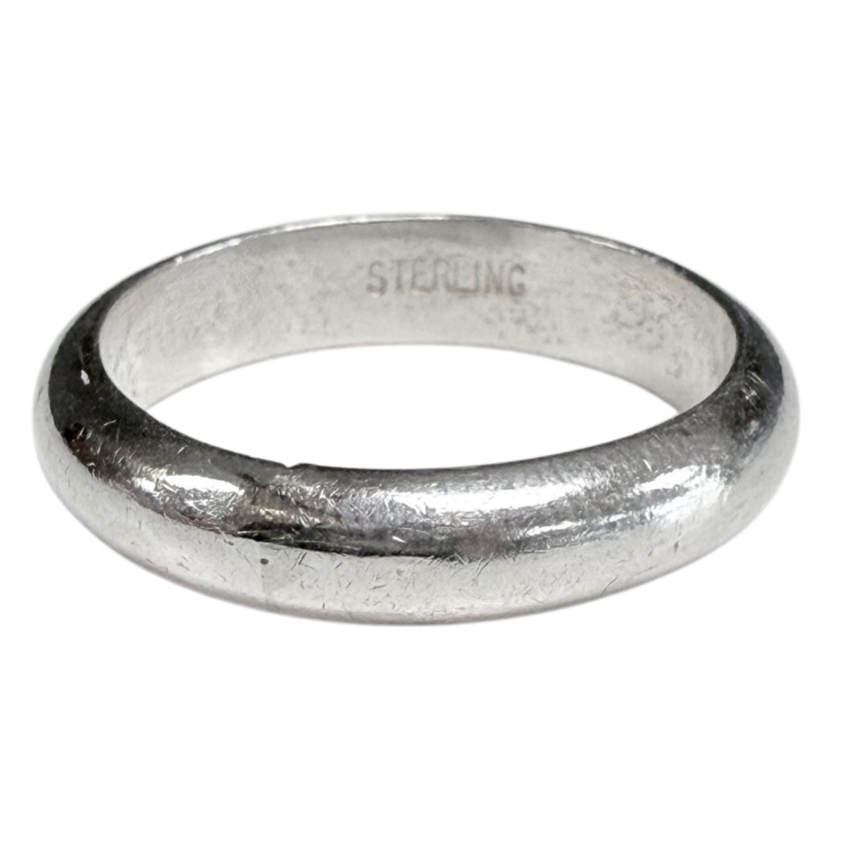Plain Silver Band