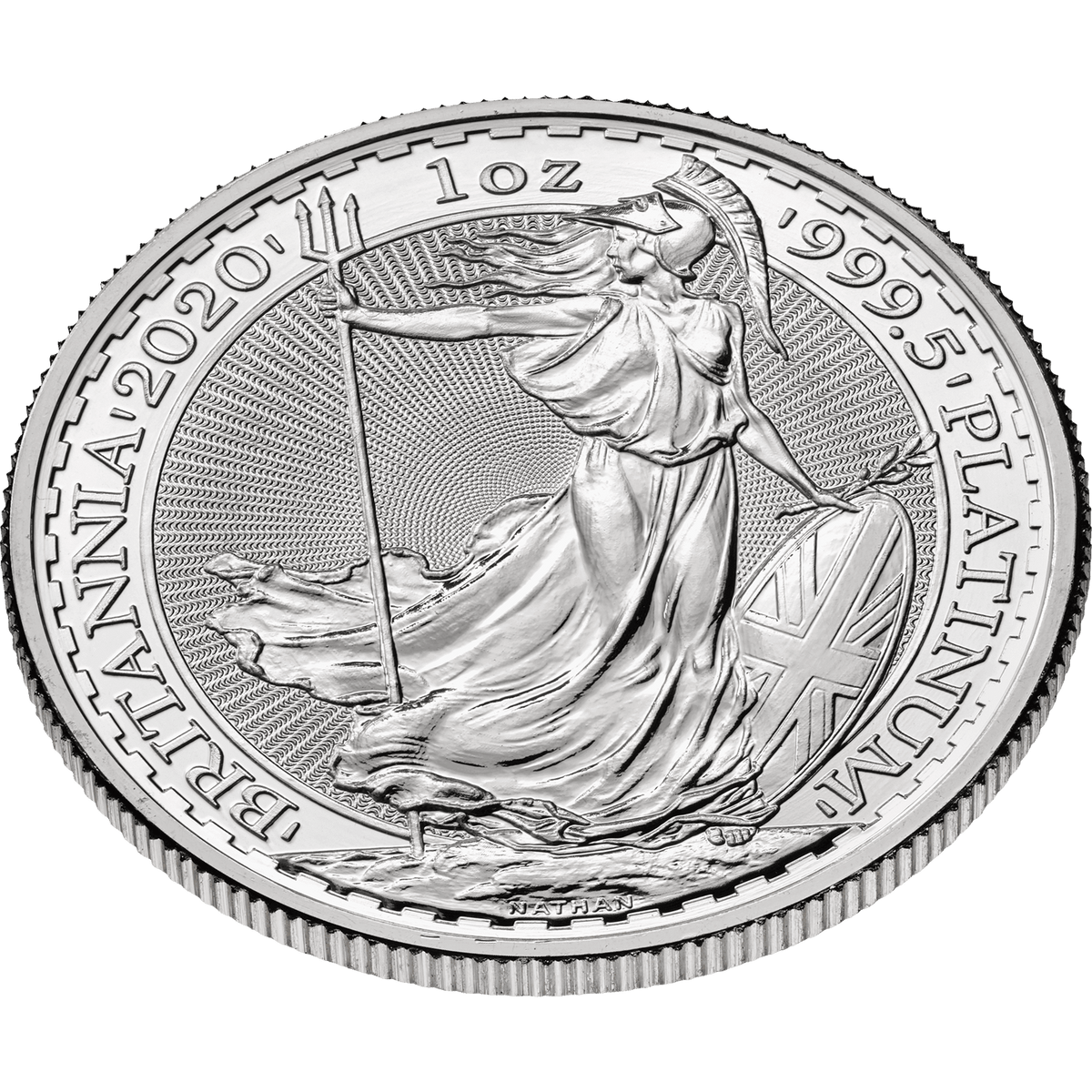 2020 British 1 oz Platinum Britannia (BU)