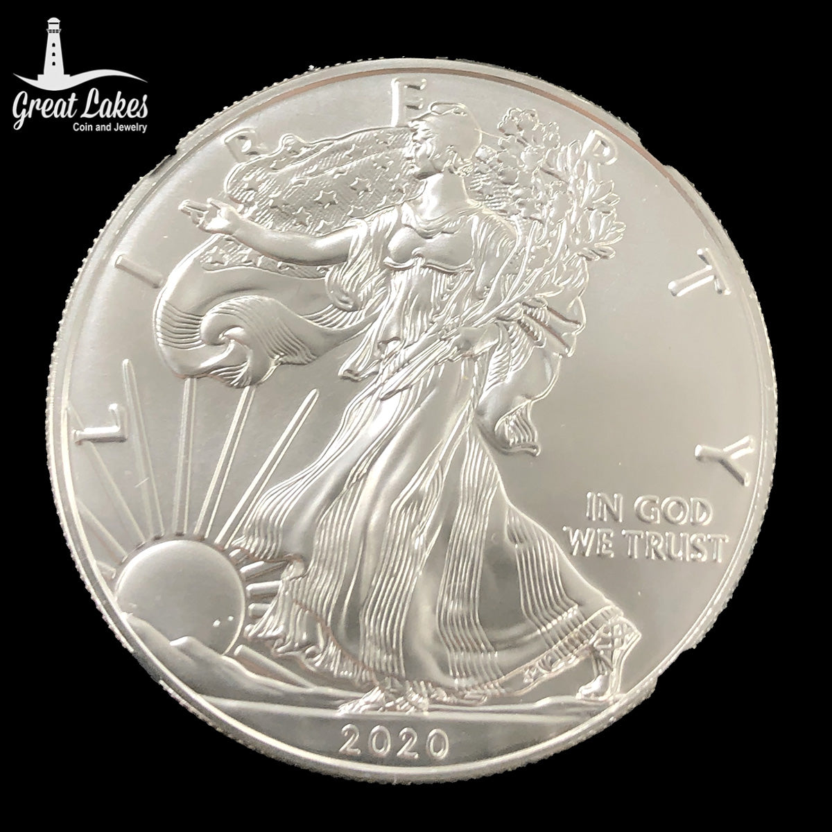 2020 S $1 American Silver Eagle NGC MS69 Emergency Production