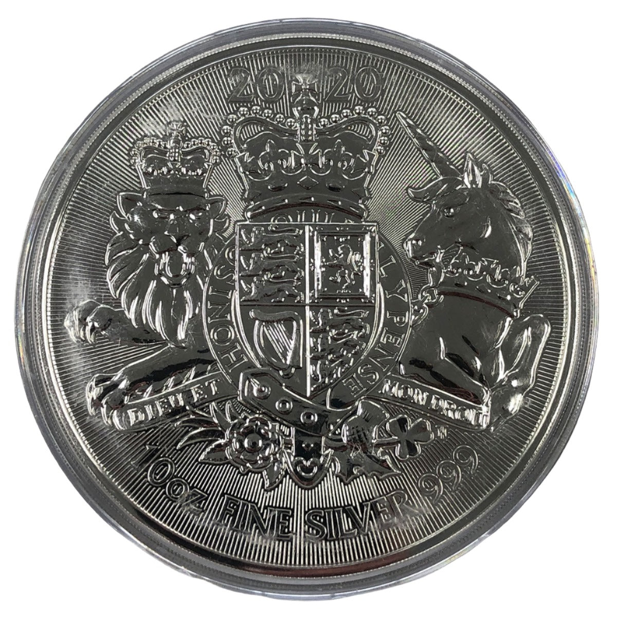 2020 British 10 oz Silver Royal Arms (Secondary Market)